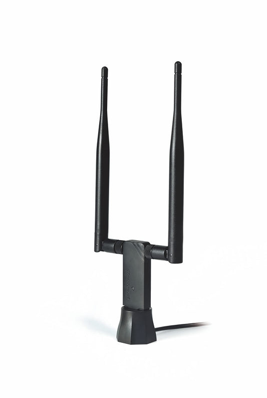 Panda Wireless PAU0D AC1200 Wireless AC USB Adapter w/Dual Antennas - Windows 7/8/10/11/2019/2022, Zorin, MXLinux, Mint, Ubuntu, Fedora, openSUSE