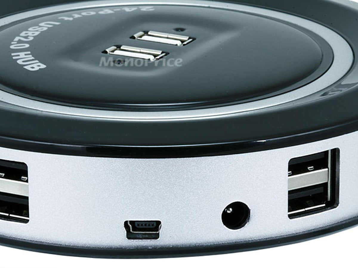 Monoprice 24-Port USB 2.0 HUB with AC Adapter (106436)