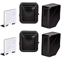Seco-Larm E-931CS22RFCQ Wireless Entry Alert System (2 Pack) For Monitoring a Driveway or Use as an Entrance Indicator, Up to 22 Feet Sensing Range