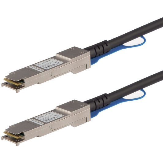 StarTech.com Juniper QFX-QSFP-DAC-1M Compatible 1m 40G QSFP+ to QSFP+ Direct Attach Cable Twinax - 40GbE QSFP+ Copper DAC 40 Gbps Low Power Passive