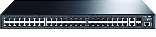 TP-Link JetStream 48-Port 10/100Mbps + 4-Port Gigabit L2 Managed Switch(TL-SL3452)