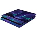 MightySkins Skin Compatible with Sony PS4 Slim Console - Aurora Borealis | Protective, Durable, and Unique Vinyl Decal wrap Cover | Easy to Apply