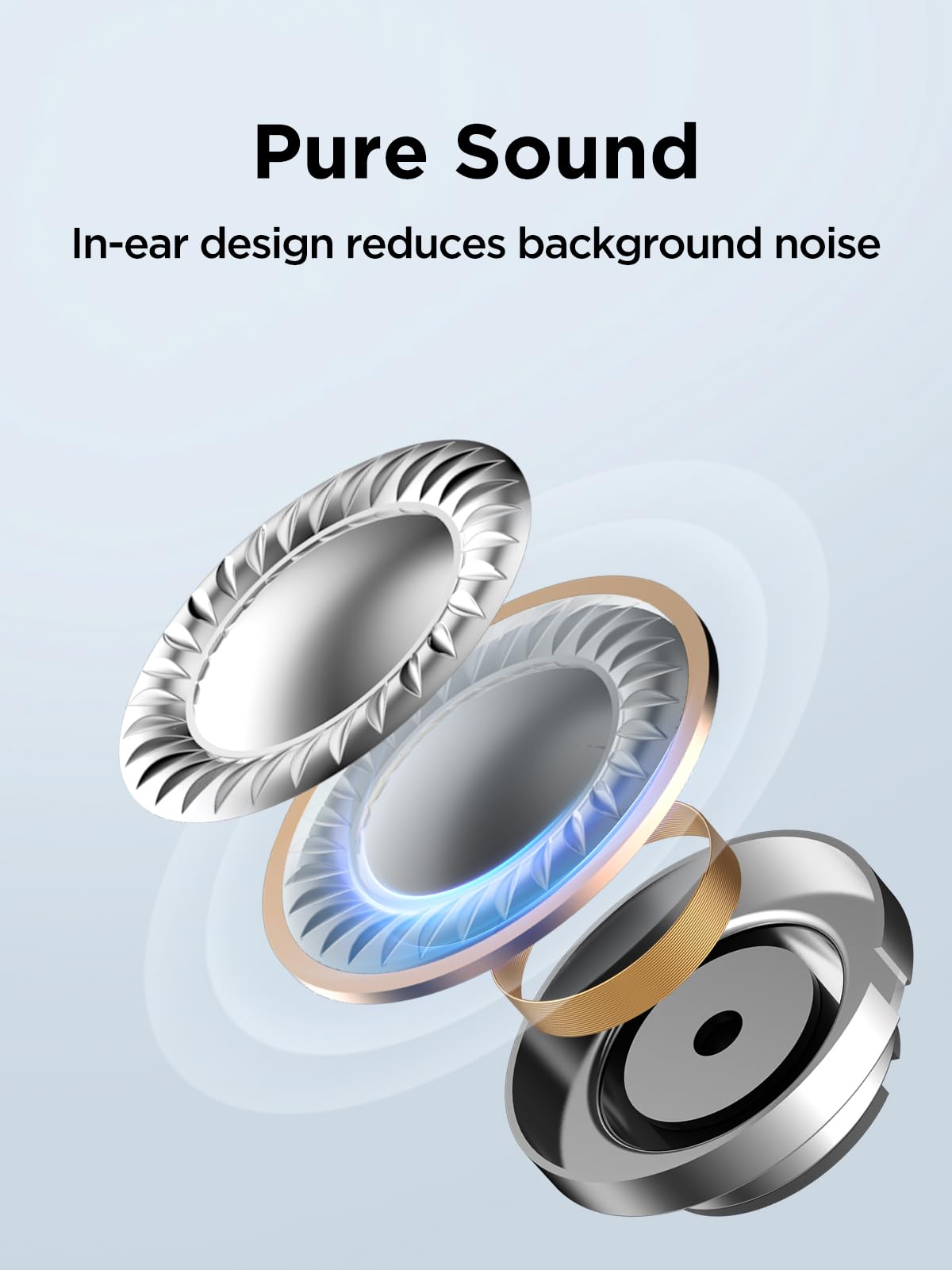 1MORE 2-Pack Piston-Fit Headphones, USB-C in Ear Ear Buds with Mic, Wired Earbuds, Noise Isolation, Control Button, Comfortable Earphones for iPhone…