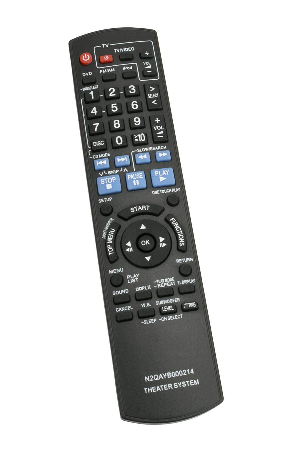 New N2QAYB000214 Remote Control for Panasonic DVD Home Theater Sound System