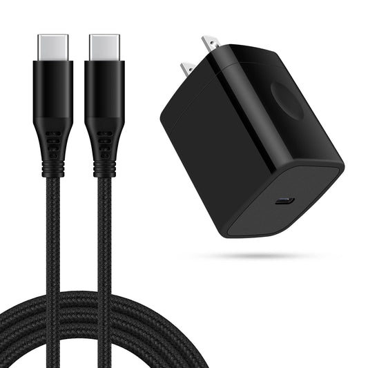 Type C Charger Fast Charging Block for Moto G Power 2025,G Stylus 2024,G Pure,G Play,X50 Ultra, for Motorola Edge 50 Pro,Edge+,Razr 50/40 Ultra, Pixel
