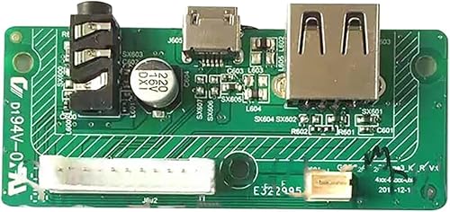 Jingelmall USB Charging Port Board Audio Jack Connector Replacement for JBL Charge 3 Version GG Bluetooth Speaker Quick Charging Module Circuit Board