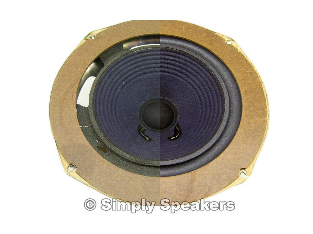 Large Advent 10 Inch Foam Speaker Repair Kit Masonite Frame FSK-10AD (Pair)