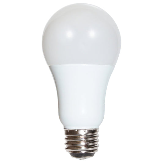 Satco 30W/70W/100W Equivalent Warm White A19 Medium Double Contact 3-Way LED Light Bulb - 1 Each