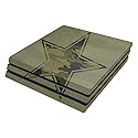 MightySkins Skin Compatible with Sony PS4 Pro Console - Army Star | Protective, Durable, and Unique Vinyl Decal wrap Cover | Easy to Apply, Remove