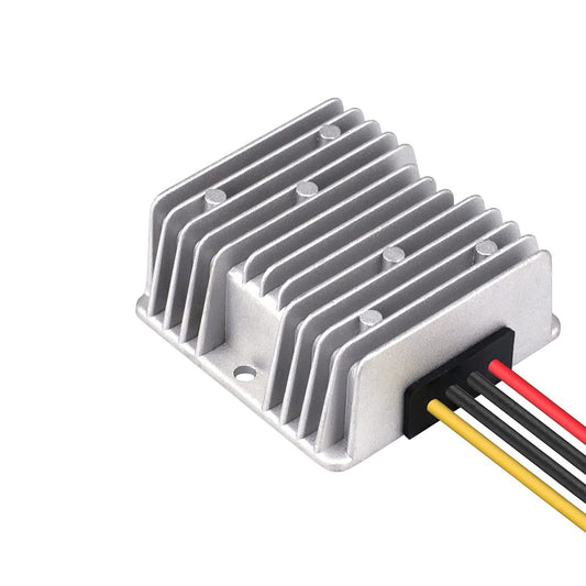 AEDIKO DC Voltage Reducer Converter DC 8V-40V to 12V 10A 120W Reducer Power Converter Waterproof Regulator Module Transformer for Golf Cart Club Car…