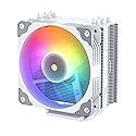 Vetroo V5 CPU Air Cooler with 5 Heat Pipes 120mm FDB PWM Processor Cooling for Intel LGA 1851/1700/1200/115X AMD AM5/AM4, Addressable RGB Lights Sync