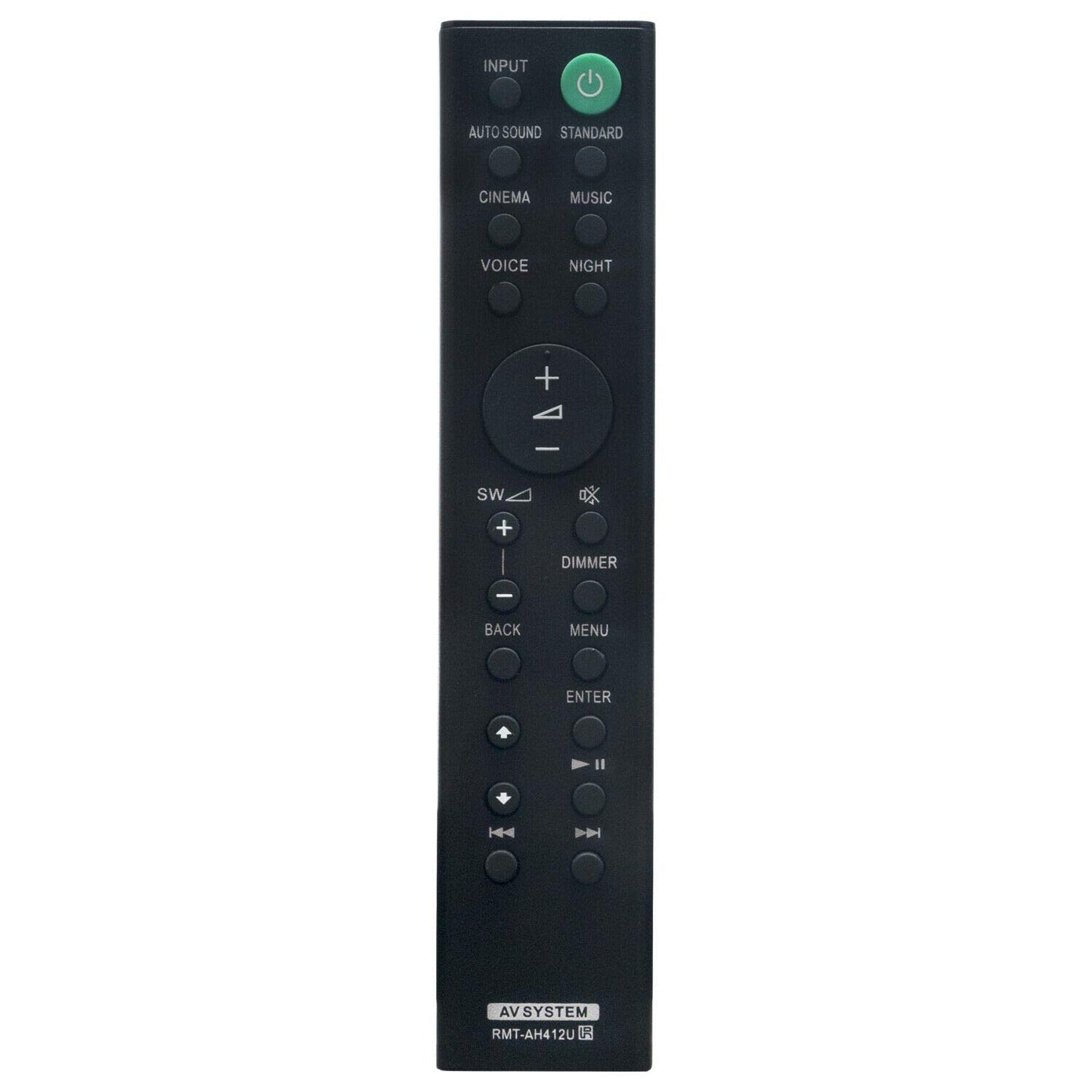 New - Remote Control RMT-AH412U for Sony Home Theatre System HT-S20R HT-S100F HT-S700RF HT-S500RF HTS20R HTS100F HTS700RF HTS500RF