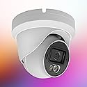 5MP Full Color Security IP Camera, 3K PoE IP Dome Security Camera with Smart Dual Light, Two Way Talk, 98ft Night Vision, 110°Wide Angle, IP66