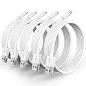 5 Pack(10FT)[Apple MFi Certified] iPhone Charger Long Lightning Cable Fast Charging iPhone Cord Compatible iPhone 14/14 Pro Max/13 Pro Max/12/11 Pro…