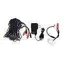 Tonton High Sensitive Weatherproof Preamp Microphone Audio Pickup Device Sound Voice Pickup Kit with 60 Feet Cable and Power Supply for CCTV