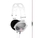 Koss CL20i Clear Transparent On-Ear Headphones, in-Line Microphone and Remote, Retro Style, 3.5mm Plug