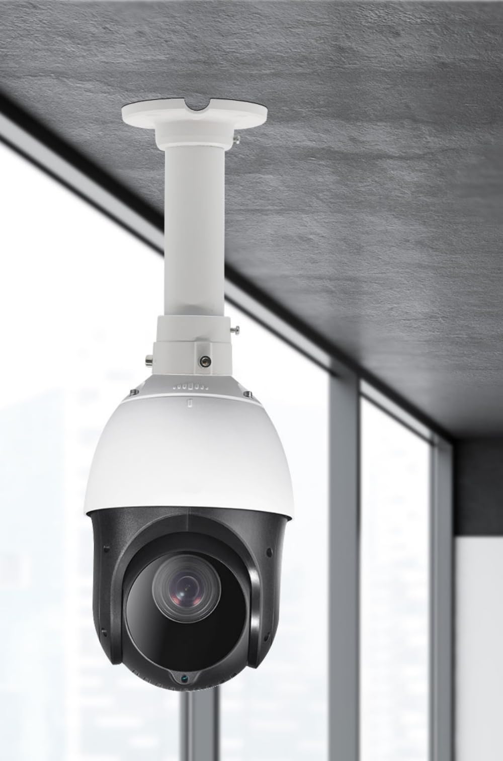 CCTV Security Camera Pendant Wall Ceiling Mount Bracket, I-Type Dome PTZ Camera Universal Camera Wall Mounting Bracket for CCTV Surveillance Camera/IP