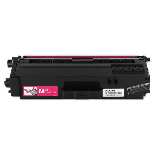 Brother Genuine TN331M Standard-Yield Magenta Toner Cartridge