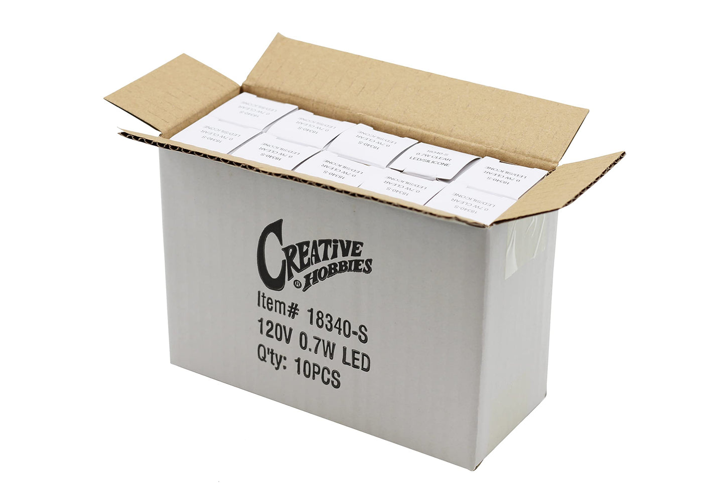 Creative Hobbies Silicone LED Night Light Bulbs, C7 Replacement Light Bulbs - 0.7W Equivalent to 4W 5W 6W 7W Incandescent, White Warm 2700K, Christmas