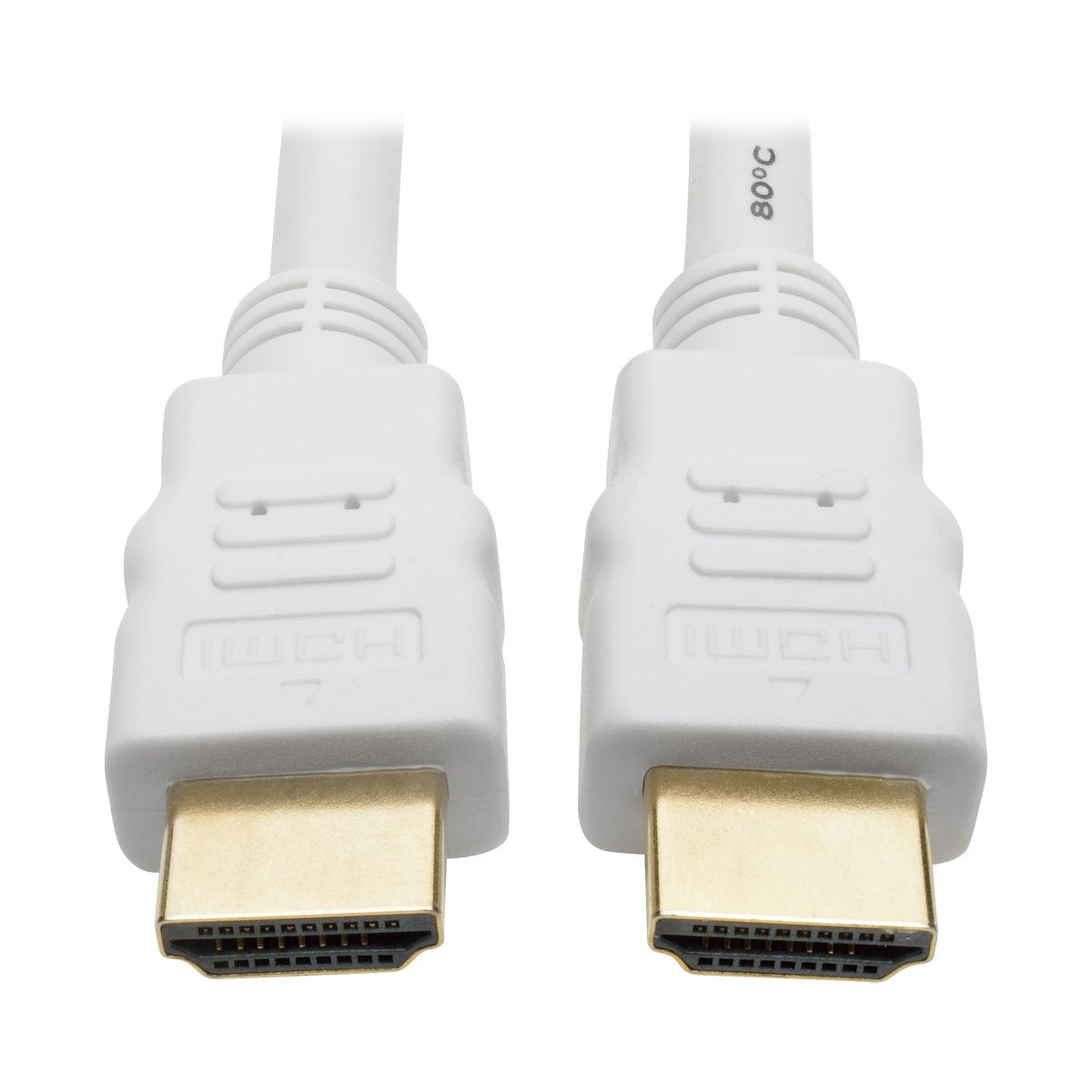 TRIPP LITE High Speed HDMI Cable, High-Definition Digital Video Audio, 4K @ 30Hz M/M, 10', White (P568-010-WH)