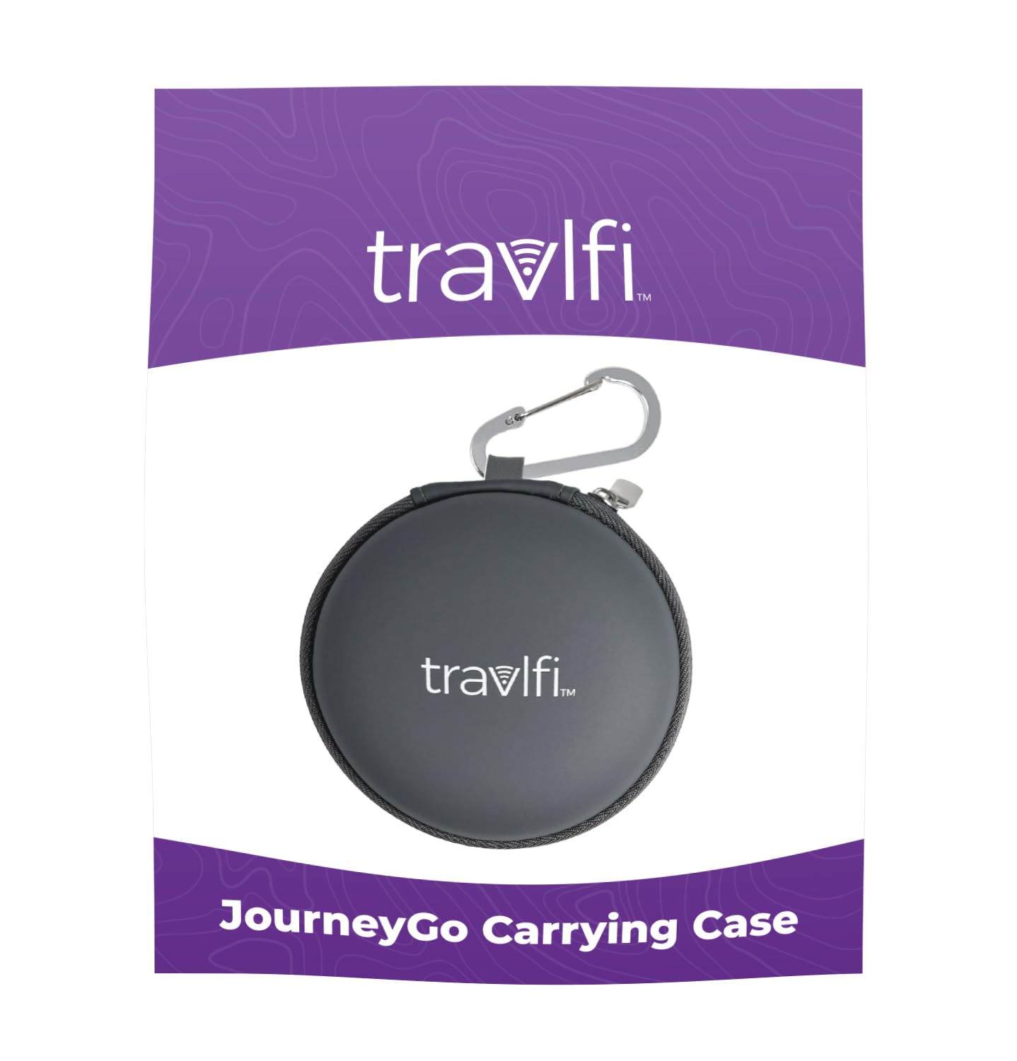 Carrying Case for TravlFi JourneyGo 4G LTE WiFi Mobile Hotspot (Case Only)