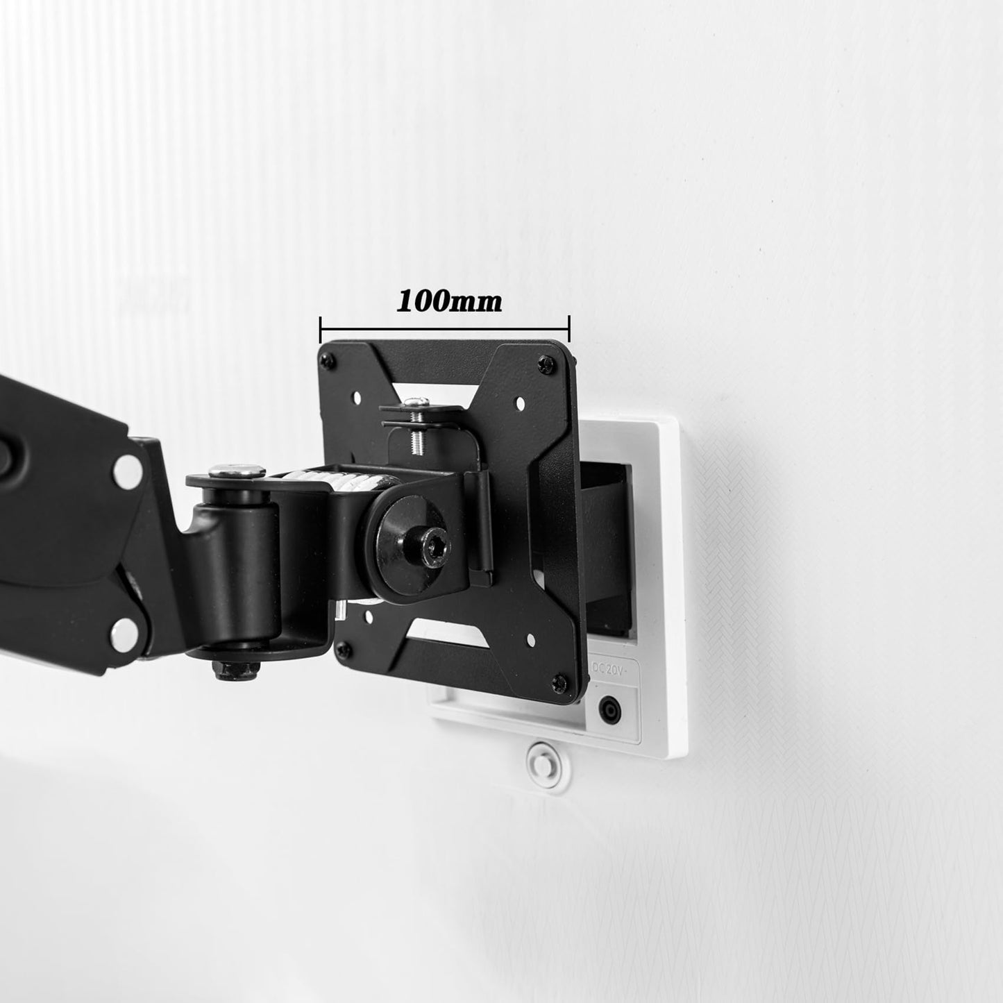 Wall Mount VESA Adapter Bracket Compatible with Samsung M8 LS32BM80PUNXGO LS32BM80GUNXGO LS32BM80BUNXGO LS32BM801UNXGO