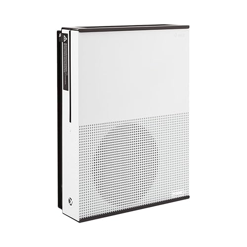 HIDEit Mounts X1S Wall Mount for Xbox One S - Patented in 2019, Made in USA - Steel Mount for Xbox One S to Safely Store Your Xbox One S on Wall Near