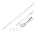 Sunlite LED Under Cabinet Lighting Plug in 46 Inch Linkable Under Counter Lights for Kitchen 16 Watts, 120 Volts, 1600 Lumens, Adjustable 3 CCT