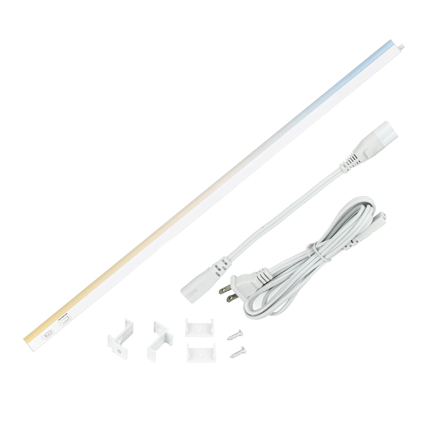 Sunlite LED Under Cabinet Lighting Plug in 46 Inch Linkable Under Counter Lights for Kitchen 16 Watts, 120 Volts, 1600 Lumens, Adjustable 3 CCT