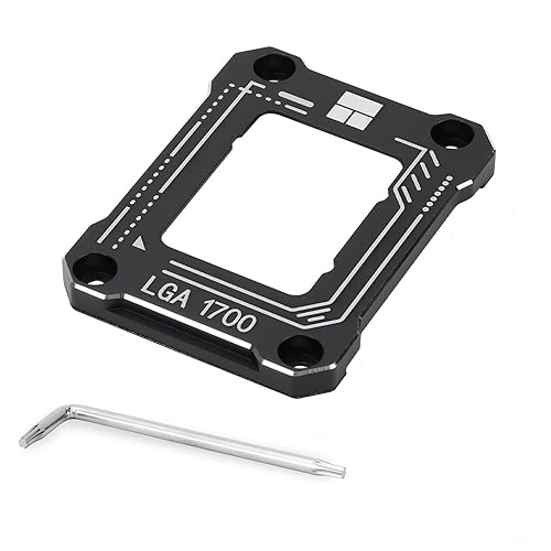 Thermalright LGA1700-BCF Black 12/13/14 Generation Intel Anti-Bending Fastener, Bending Type Pressure Plate, CPU Fixed Fastener, Full-Fitting Fixed