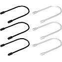 Philips 6 Piece Flex Ties 7 Inch Zip Ties Cable Management Multi-Purpose Cord Organizer Reusable Cable Ties for Extension Cords Power Strips Outdoor