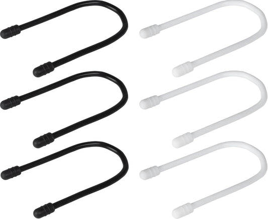 Philips 6 Piece Flex Ties 7 Inch Zip Ties Cable Management Multi-Purpose Cord Organizer Reusable Cable Ties for Extension Cords Power Strips Outdoor