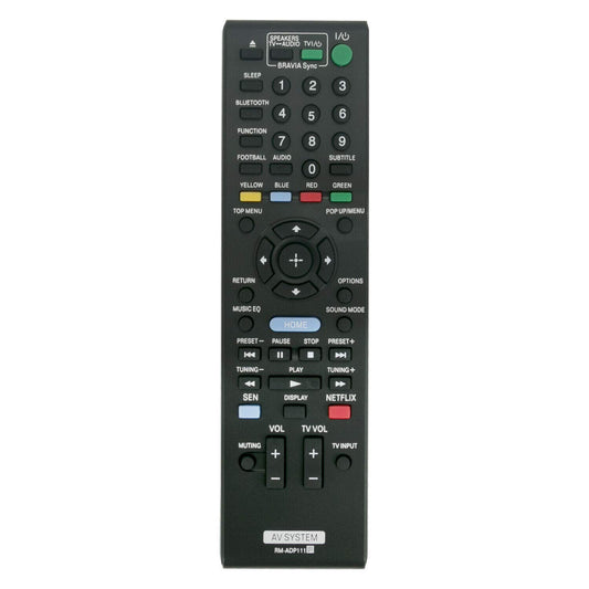 New RM-ADP111 Replace Remote Control for Sony Blu-ray Player BDV-E3100 BDV-E6100 BDVE4100