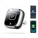 Mavlou Wireless Carplay & Android Auto Adapter, Metal Design Mini & Stable 2-in-1 Dongle, Convert Vehicle's Wired CarPlay/AA to Wireless, for iOS
