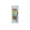 RETYZ Releasable Cable Ties Combo Pack, 30 Pack, 50 lb Tensile Strength, 6-Inch, Multi-Color (Black, Fluorescent Orange, Fluorescent Green), Heavy