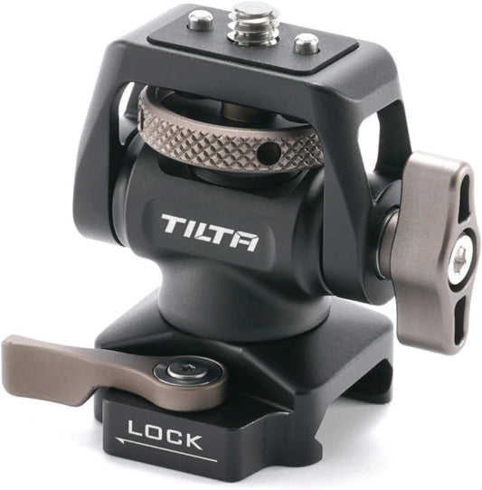 Tilta Camera Monitor Mounting Bracket | NATO Clamp Mount for External Monitor Accessories | Supports 4.4lb Load | 360° Rotation 175° Tilt | Aluminum