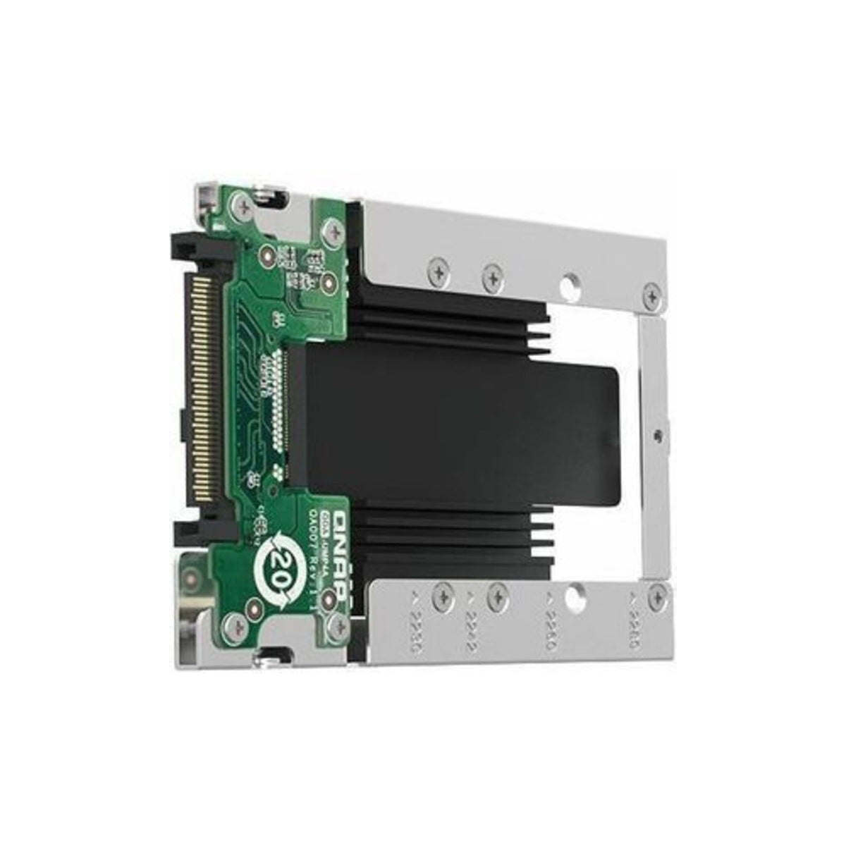 Qnap Systems - Qda-ump4a - Qnap M.2 Pcie Nvme Ssd to 2.5-inch U.2 Ssd Adapter
