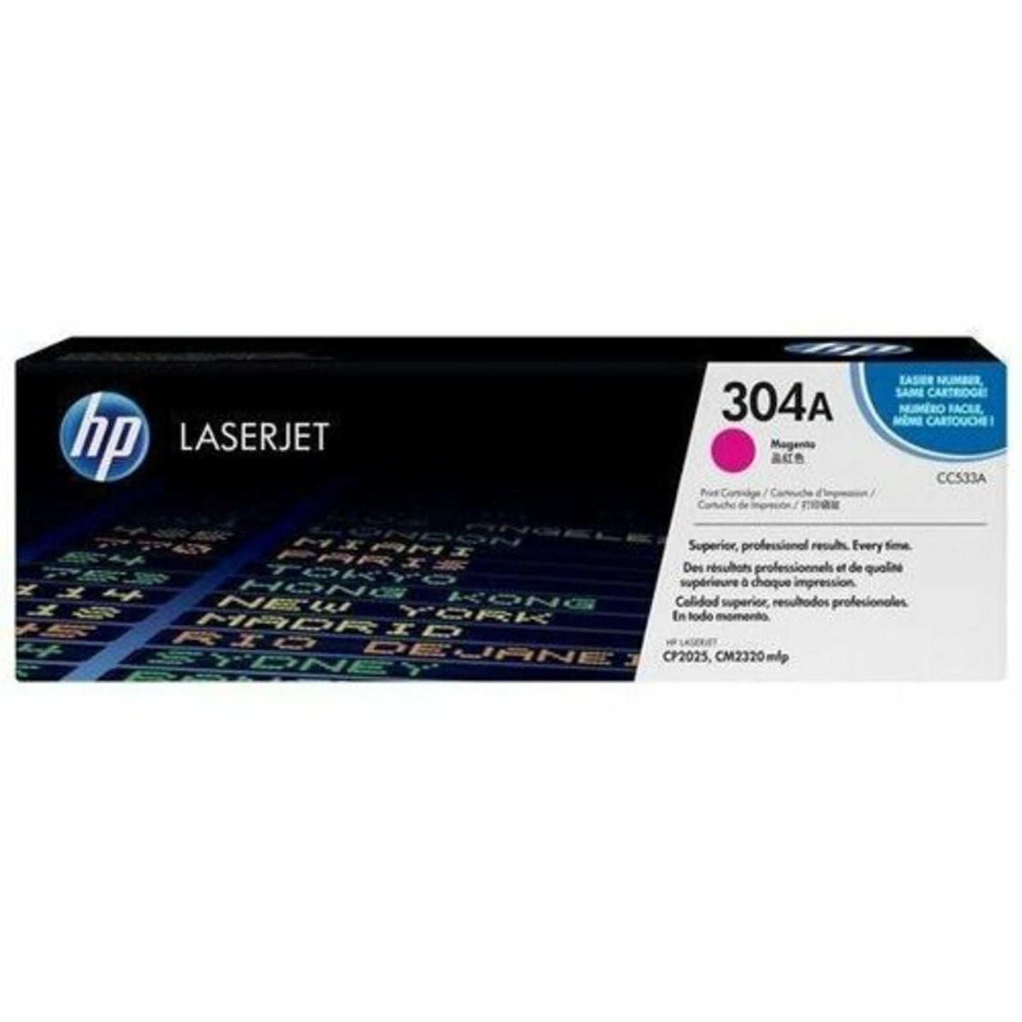 HP 304A (CC533A) Magenta Original LaserJet Toner Cartridge
