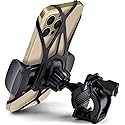 Bike & Motorcycle Phone Mount - for iPhone 16 Pro Max (15, 14, SE, Plus), Galaxy s25 or Any Cell Phone - Universal Handlebar Holder for ATV, Bicycle