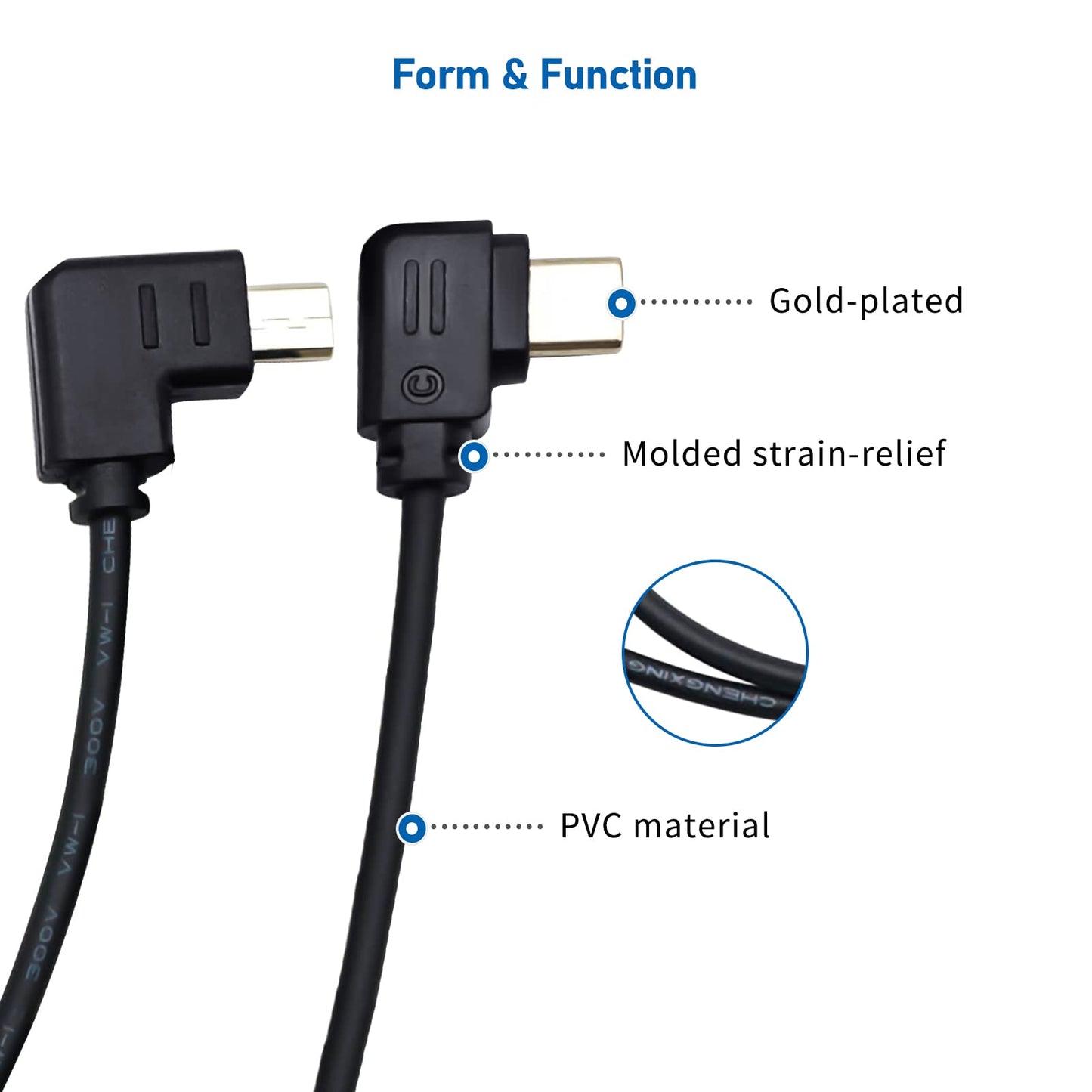 LingoFoto RSS Control Cable, USB-C to Multi-USB Multi-Camera Control Cable for DJI Ronin-SC to for Sony A9, A7, A7S, A7/A7S/A7R II, A7/A7R III 30cm