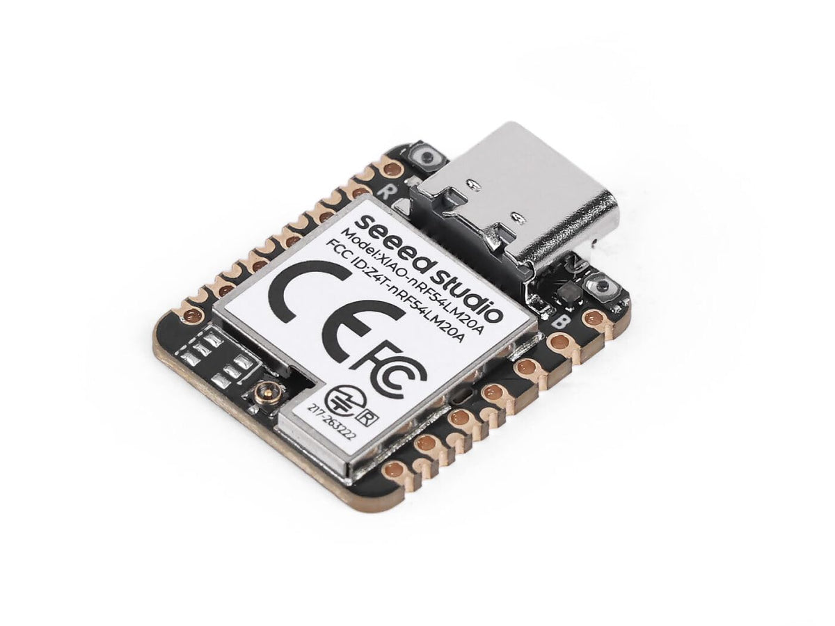 1pc XIAO nRF54LM20A Bluetooth 6.0 Development Board, 512KB RAM, 2MB NVM, Arm Cortex-M33 128 MHz, with nPM1300 PMIC