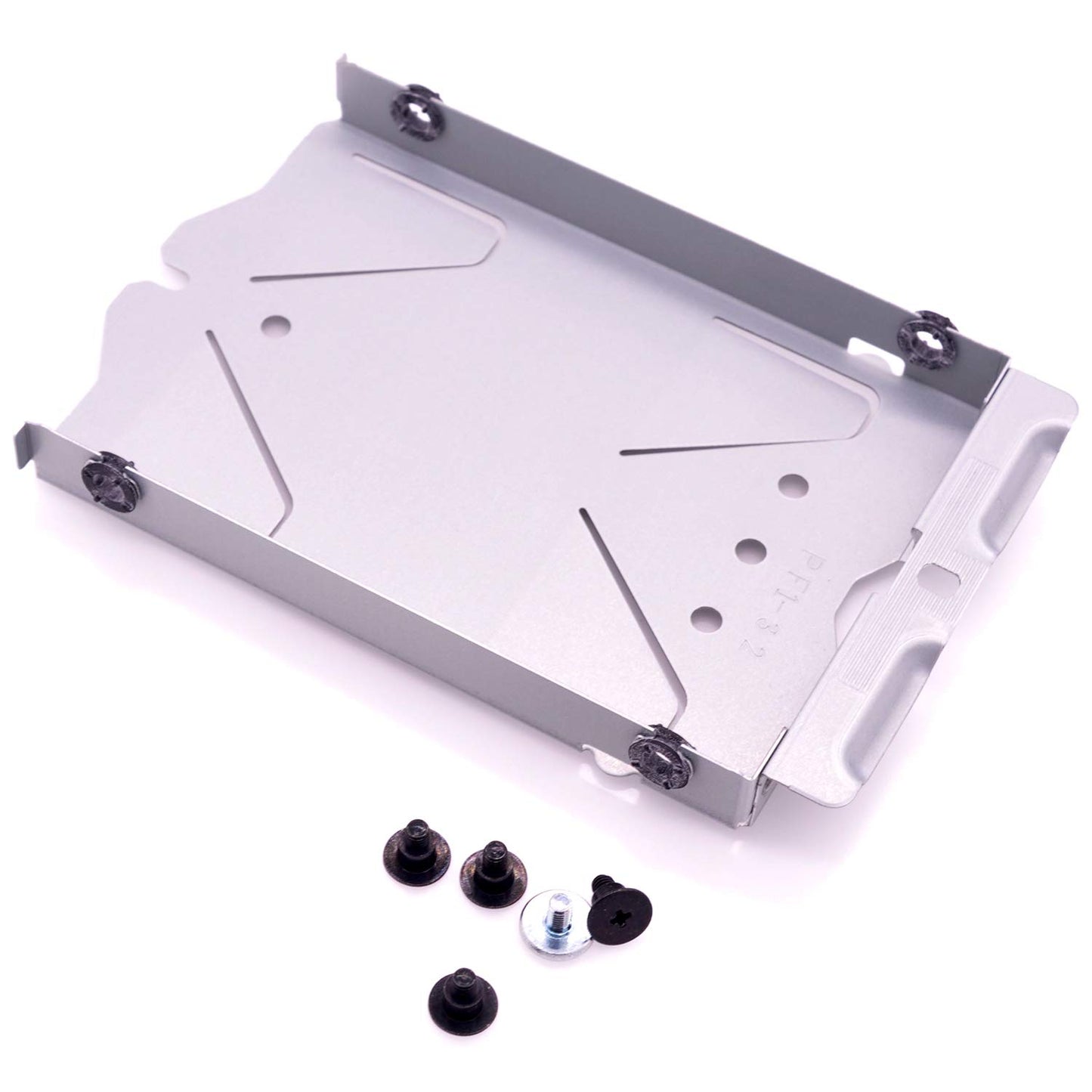 Hard Drive Caddy Tray Metal SATA HDD Mounting Bracket Holder with Screws Replacement for PS4 CUH-1200 CUH-1215A
