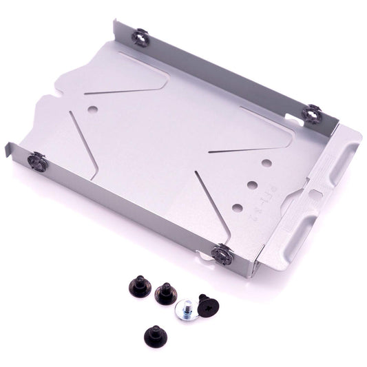 Hard Drive Caddy Tray Metal SATA HDD Mounting Bracket Holder with Screws Replacement for PS4 CUH-1200 CUH-1215A