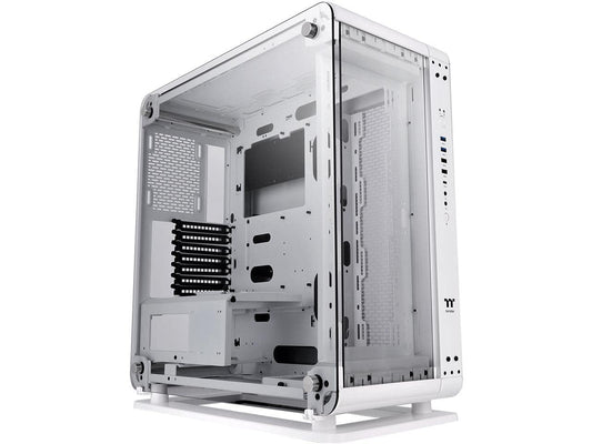 Thermaltake The Core P6 TG Snow Edition transformable ATX Mid Tower Fully Modular Computer Case with Tt LCS Certification CA-1V2-00M6WN-00