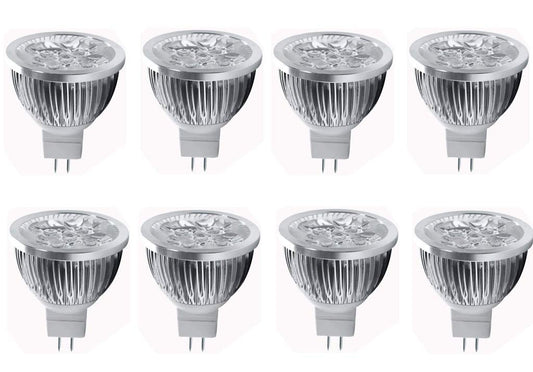 JKLcom 4W LED MR16 Bulbs 12V 4W LED Spotlight Bulb for Landscape Track Light, MR16 GU5.3 Base,12 Volt,4W(35W Equivalent Halogen Replacement),Warm