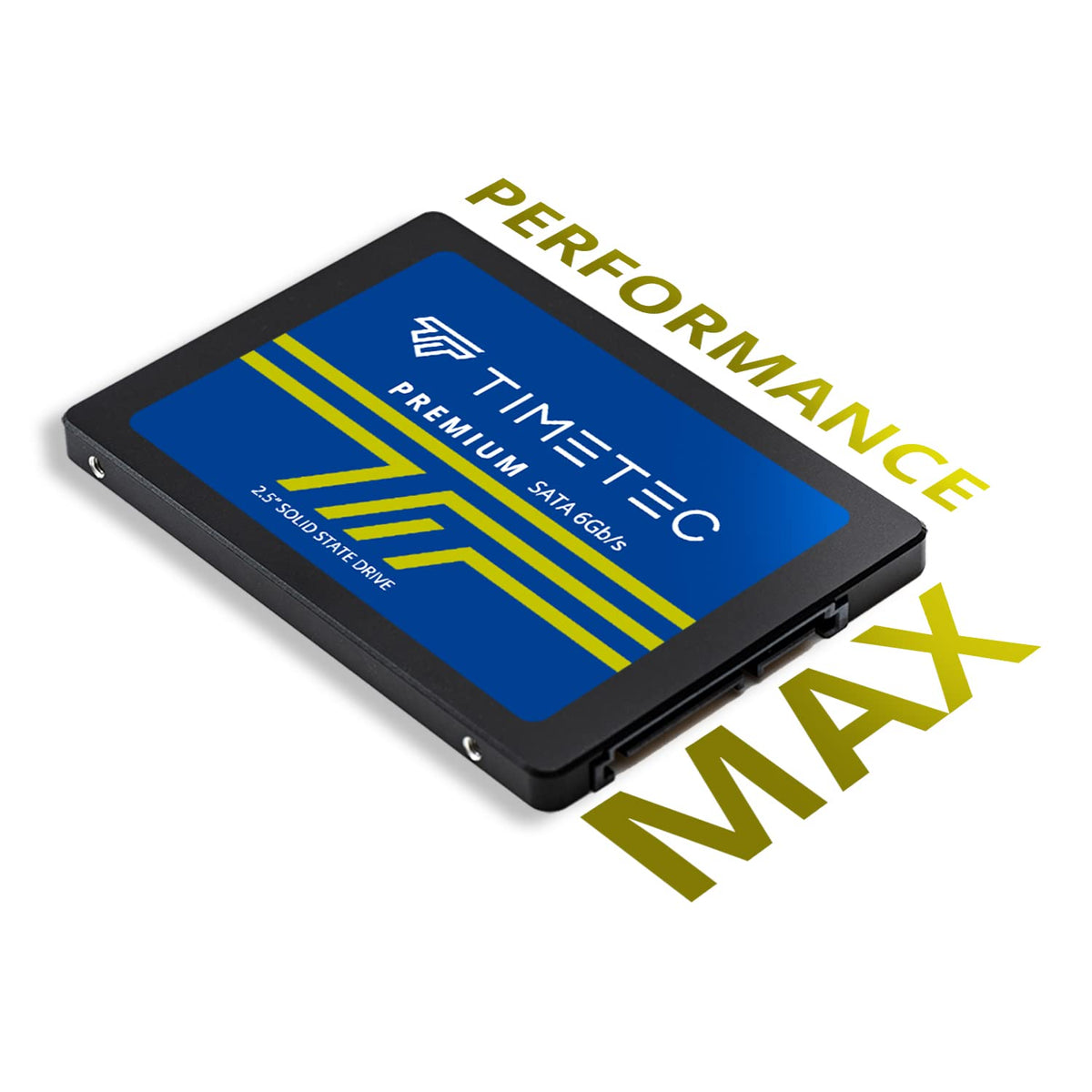 Timetec 256GB SSD 3D NAND SATA III 6Gb/s 2.5 Inch 7mm (0.28") Read Speed Up to 550 MB/s SLC Cache Performance Boost Internal Solid State Drive for PC