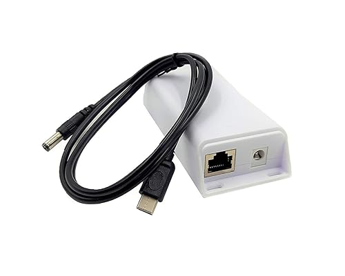 PoE Texas PoE+ Power for USB-C Devices, Including Google WiFi & Raspberry Pi - for POS Systems, Digital Signage & More, Extend Power Delivery Up
