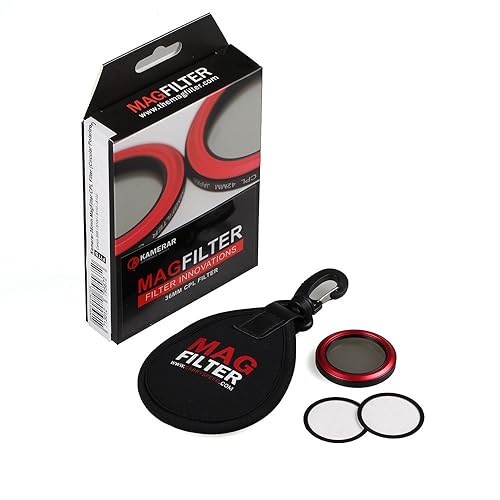 Kamerar MagFilter 36mm Circular Polarizer Filter (CPL) with Carrier Bag for Canon Canon G9X Mark II, S95, S100, S110, S120, S200