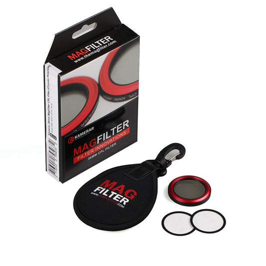 Kamerar MagFilter 36mm Circular Polarizer Filter (CPL) with Carrier Bag for Canon Canon G9X Mark II, S95, S100, S110, S120, S200