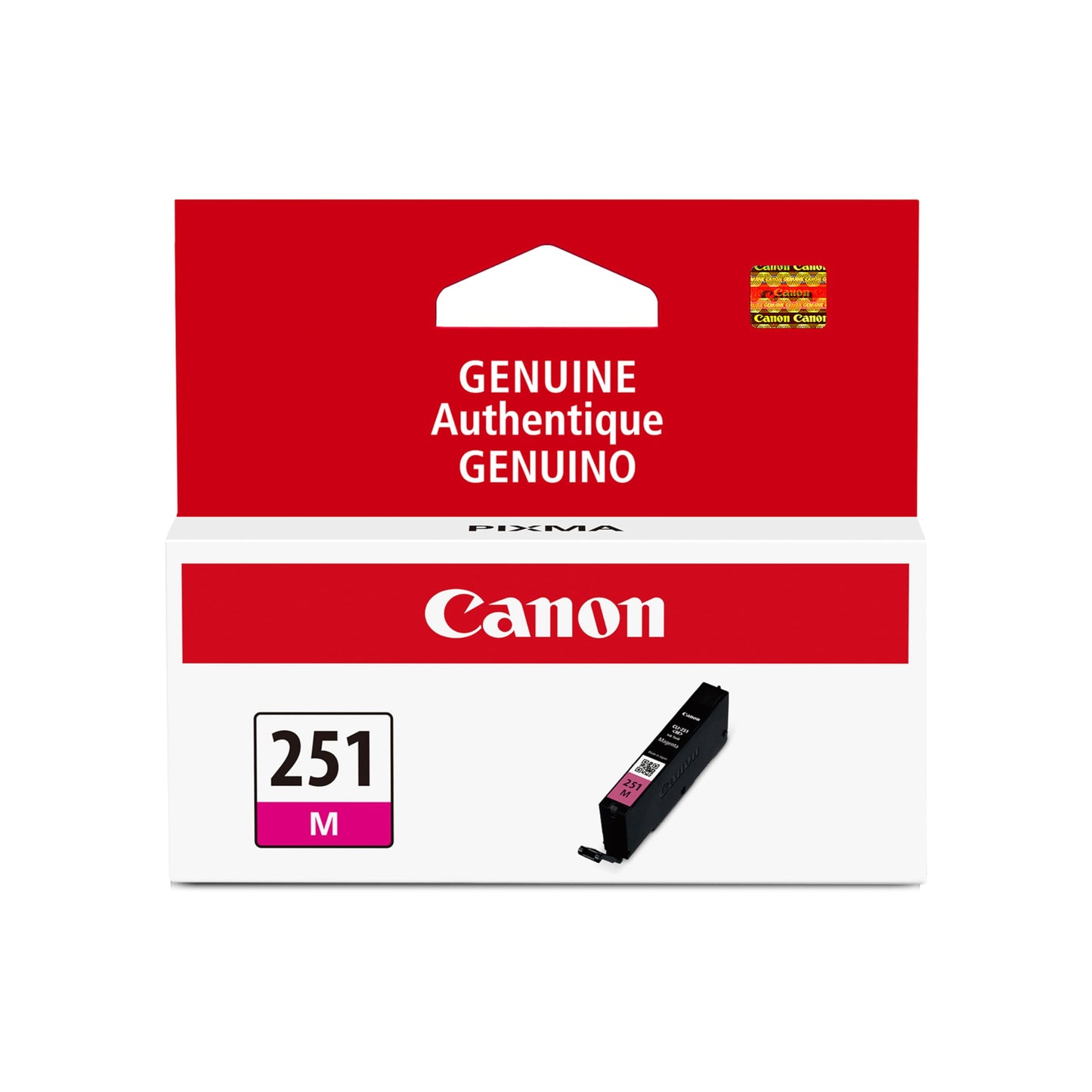 Canon CLI-251 Genuine Magenta Ink Tank, Compatible with MG6320, IP7220 & MG5420, MX922, MG5520, MG6420, MG7120, iX6820, iP8720, MG7520, MG6620,